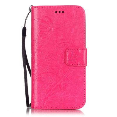 Plånboksfodral till iPhone 7 - Mörkrosa