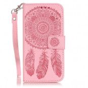 Plånboksfodral till iPhone 7 - Rosa Drömfångare