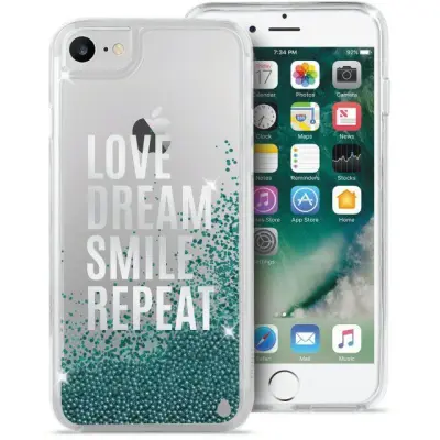 Puro Aqua Cover (iPhone 8/7/6/6S) - Blå