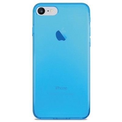 Puro Nude Cover - Fluo Edition (iPhone 8/7) - Blå