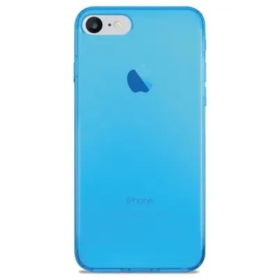 Puro Nude Cover - Fluo Edition (iPhone 8/7) - Blå
