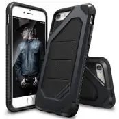 Ringke Double Layer Armor Tough Skal till iPhone 7 - Metal Slate