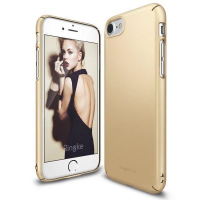 Ringke Slim Skal till Apple iPhone 7 - Gold