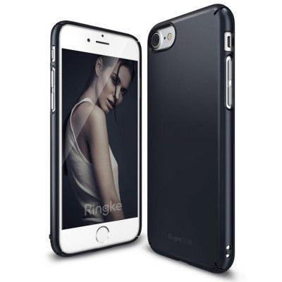 Ringke Slim Skal till Apple iPhone 7 - Metal Slate