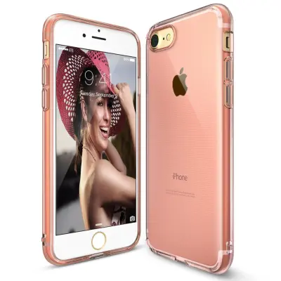 Ringke Weightless as Air Skal till iPhone 7 - Rose Gold