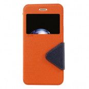 Roar Korea plånboksfodral till iPhone 7/8 Plus - Orange