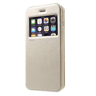 Roar mobilfodral med fönster till iPhone 7/8 Plus - Champagne