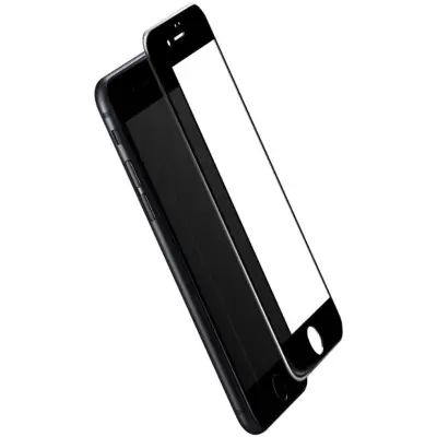 Rock Tempered Glass (iPhone 8/7) - Svart