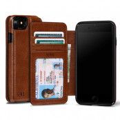 Sena Wallet Äkta Läder Plånboksfodral till iPhone 7 - Cognac