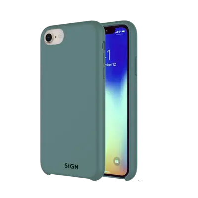SiGN iPhone 7/8/SE (2020/2022) Skal Liquid Silicone - Mynta