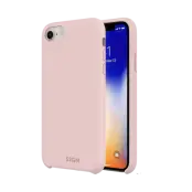 SiGN iPhone 7/8/SE (2020/2022) Skal Liquid Silicone - Rosa
