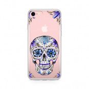 Skal till Apple iPhone 7 - Blue Skull