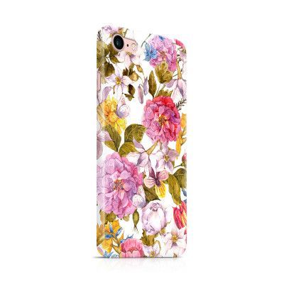 Skal till Apple iPhone 7 - Hortensia - Vit