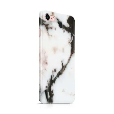 Skal till Apple iPhone 7 - Marble - Svart