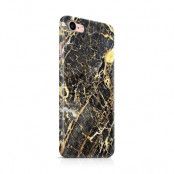 Skal till Apple iPhone 7 - Marble - Svart/Gul