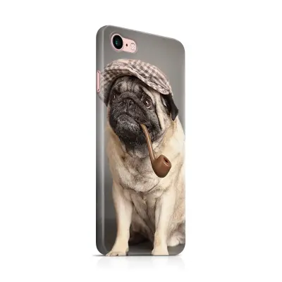 Skal till Apple iPhone 7 - Mops med keps