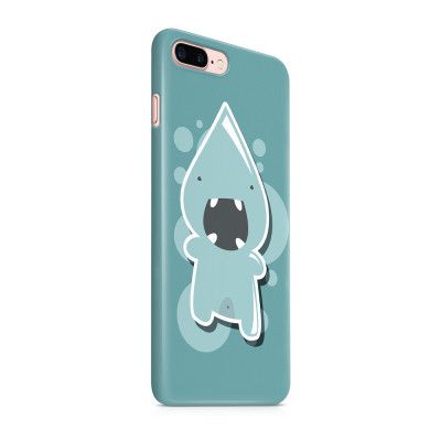 Skal till Apple iPhone 7 Plus - Argt Bubbelmonster - Blå