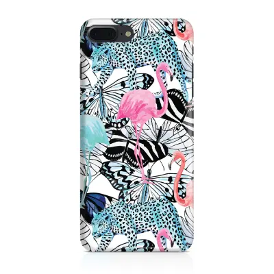 Skal till Apple iPhone 7 Plus - Flamingo
