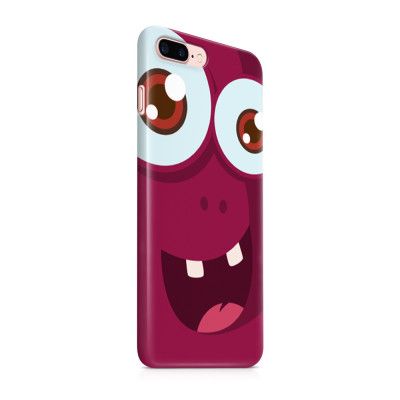 Skal till Apple iPhone 7 Plus - Vinrött monster