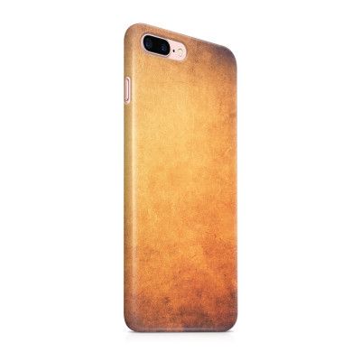 Skal till Apple iPhone 7 Plus - Grunge texture - Orange