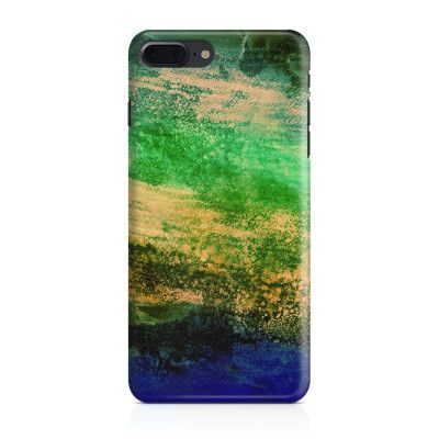 Skal till Apple iPhone 7 Plus - Målning - Grön
