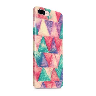 Skal till Apple iPhone 7 Plus - Målning- Trianglar