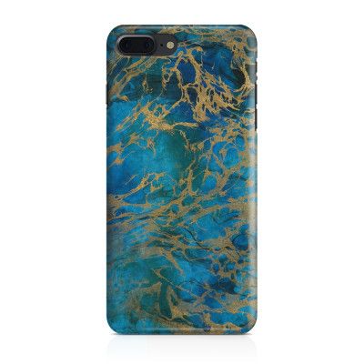 Skal till Apple iPhone 7 Plus - Marble - Blå