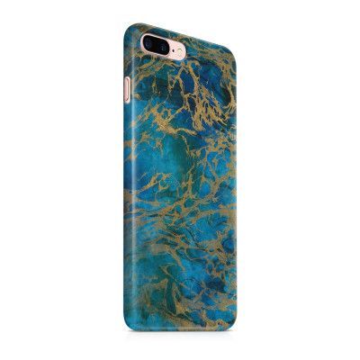 Skal till Apple iPhone 7 Plus - Marble - Svart