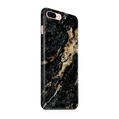 Skal till Apple iPhone 7 Plus - Marble - Svart/Grå