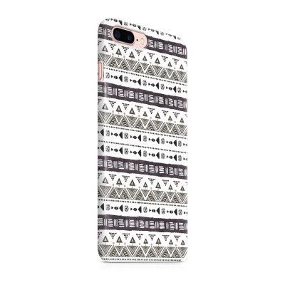 Skal till Apple iPhone 7 Plus - Ränder - Blommor