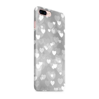 Skal till Apple iPhone 7 Plus - Retro Blommor - Beige