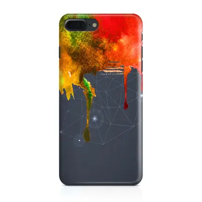 Skal till Apple iPhone 7 Plus - Rinnande färg - Spektrum