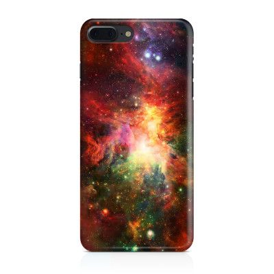 Skal till Apple iPhone 7 Plus - Rymden - Röd/Grön