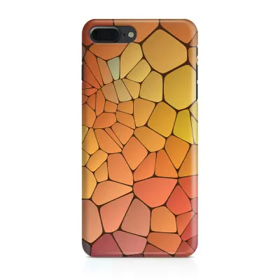 Skal till Apple iPhone 7 Plus - Skifferstenar - Gul