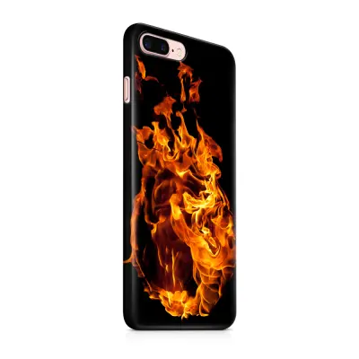 Skal till Apple iPhone 7 Plus - Svarta plankor