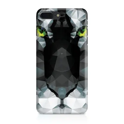 Skal till Apple iPhone 7 Plus - Tiger - Svart