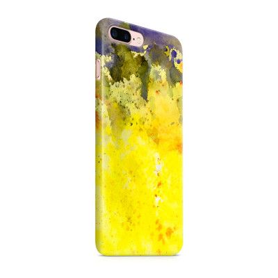 Skal till Apple iPhone 7 Plus - Vattenfärg - Gul