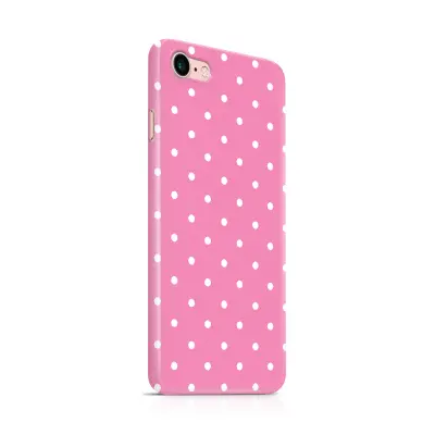 Skal till Apple iPhone 7 - Polka - Lila