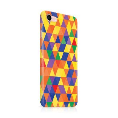 Skal till Apple iPhone 7 - Polygon - Flerfärgad