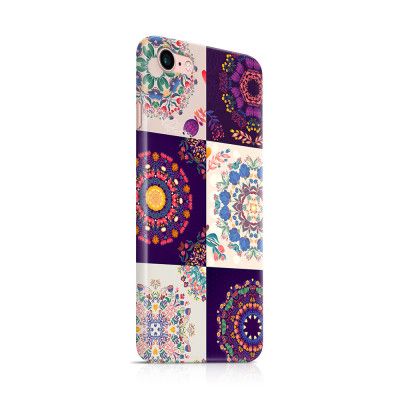 Skal till Apple iPhone 7/8 - Blommigt lapptäcke