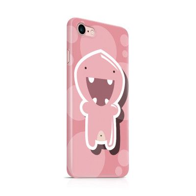 Skal till Apple iPhone 7/8 - Glatt Bubbelmonster - Rosa