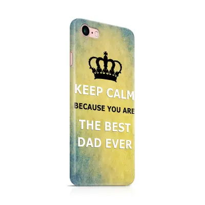 Skal till Apple iPhone 7/8 - Keep Calm - Best dad
