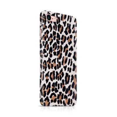 Skal till Apple iPhone 7/8 - Leopard oljefärg