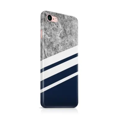 Skal till Apple iPhone 7/8 - Marble Navy