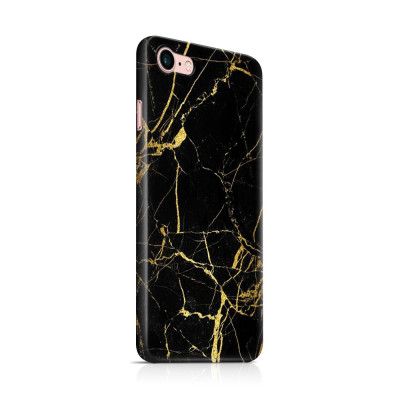 Skal till Apple iPhone 7/8 - Marble - Svart