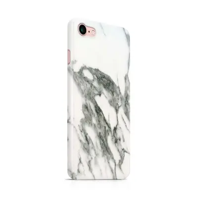 Skal till Apple iPhone 7/8 - Marble - Vit/Grå
