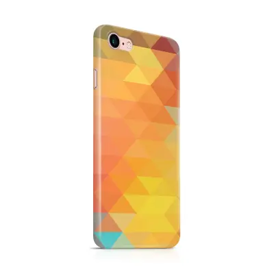 Skal till Apple iPhone 7/8 - Polygon - Gul