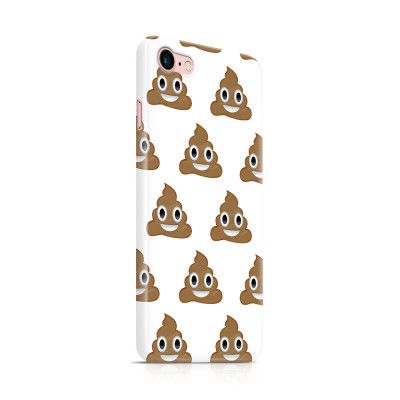 Skal till Apple iPhone 7/8 - Poop Emoji