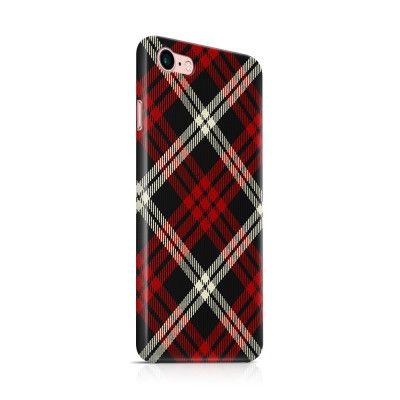 Skal till Apple iPhone 7/8 - Rutig - Röd