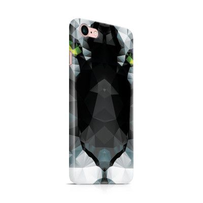 Skal till Apple iPhone 7/8 - Tiger - Svart